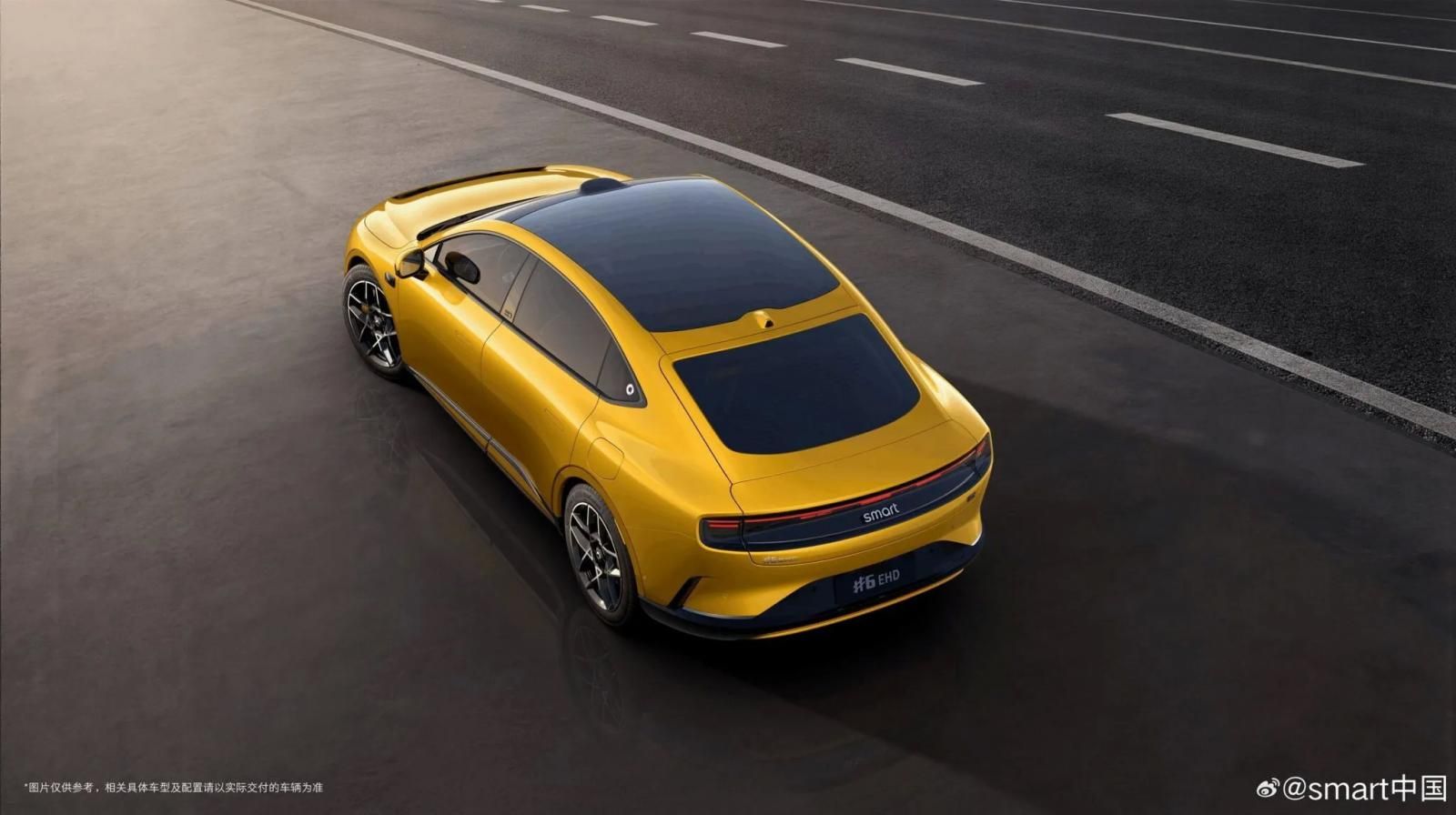 Νέο smart #6: Πρώτες επίσημες εικόνες -PHEV με 1.810 χλμ. αυτονομία 